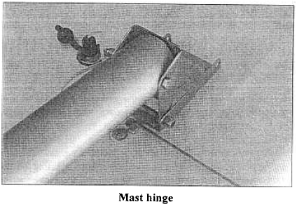 Mac26x Mast hinge